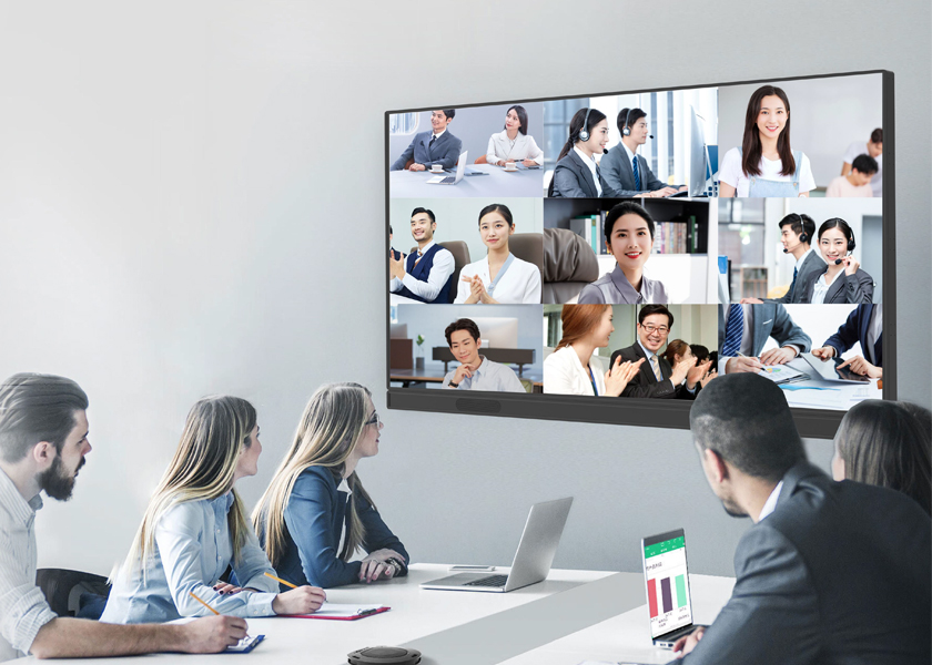 All-in-One COB LED Display - Conference Room Application