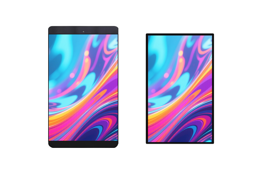 AL-B Series Smart Lamp Post Display - Side View