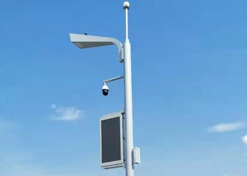 Smart City LED Pole Screen - Multi-functional Integration with 5G/IoT