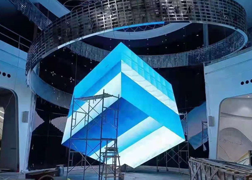 CR-A Series Rubik's Cube LED Display - Multi-Screen Combination