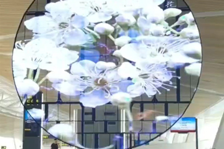 Spherical LED Display - Shopping Mall Landmark