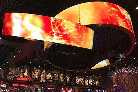 Spherical LED Display - Museum Exhibition