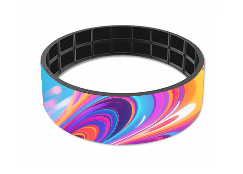 CR-C Series Curved LED Display - Custom Shaped Screen Manufacturer