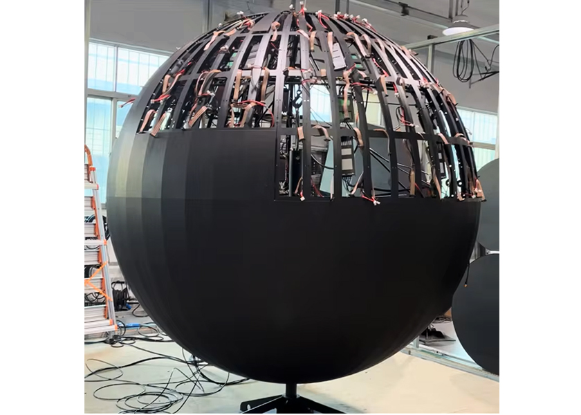 CR-D Series Spherical LED Display - Installation Detail