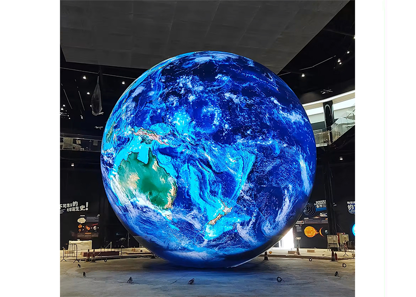 CR-D Series Spherical LED Display - Close-up
