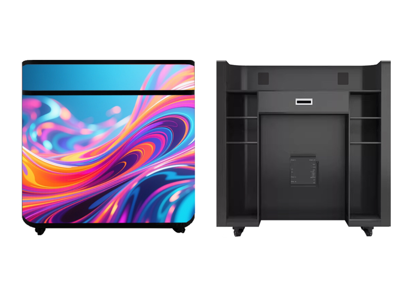 CR-E Series Desktop LED Screen - Side View