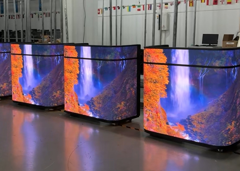 CR-E Series Table LED Screen - Close-up