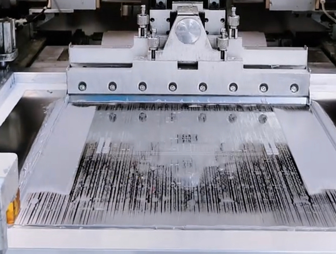 Print Solder Paste - LED Screen Production
