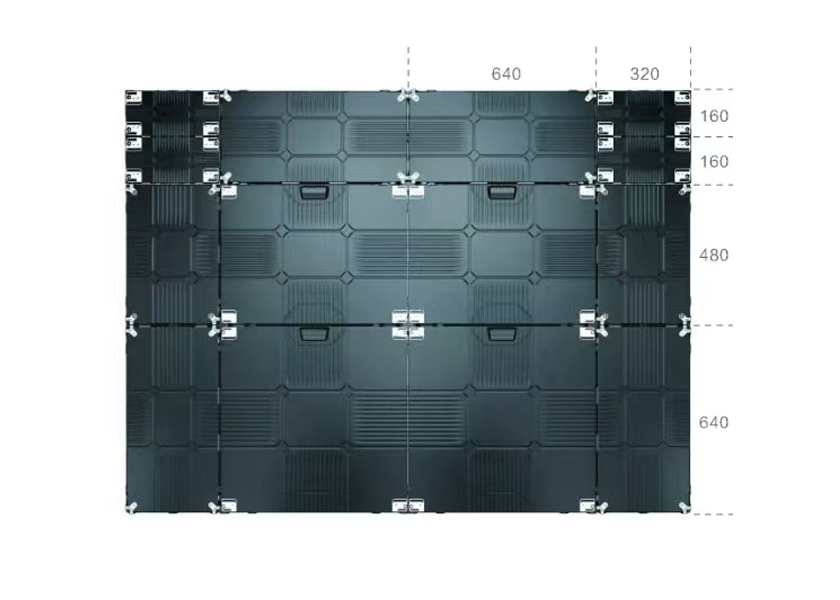 IN-B Series LED Display - Side View
