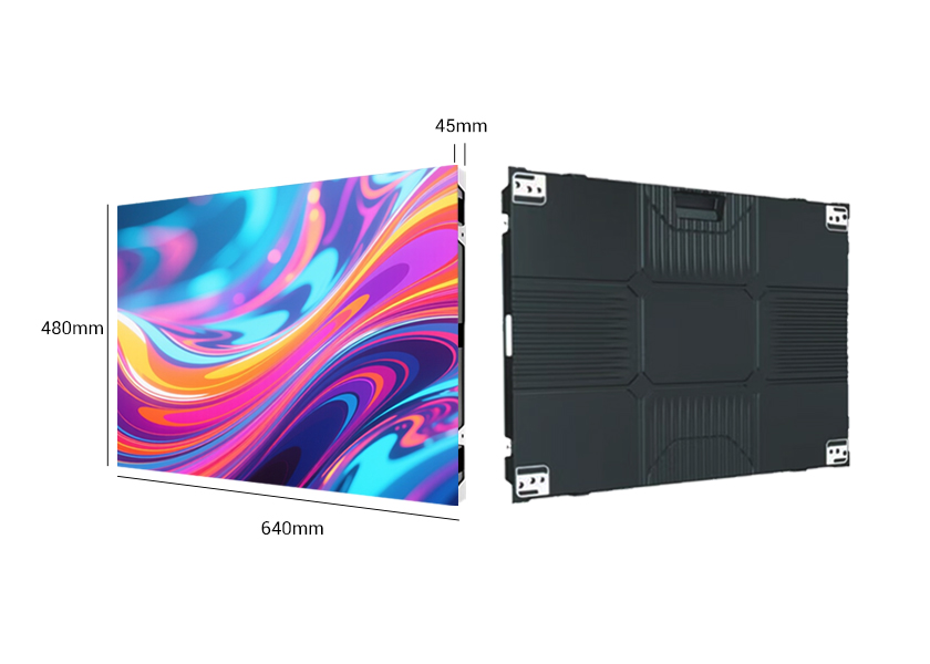 IN-B Series Ultra-Thin LED Cabinet - 45mm Profile