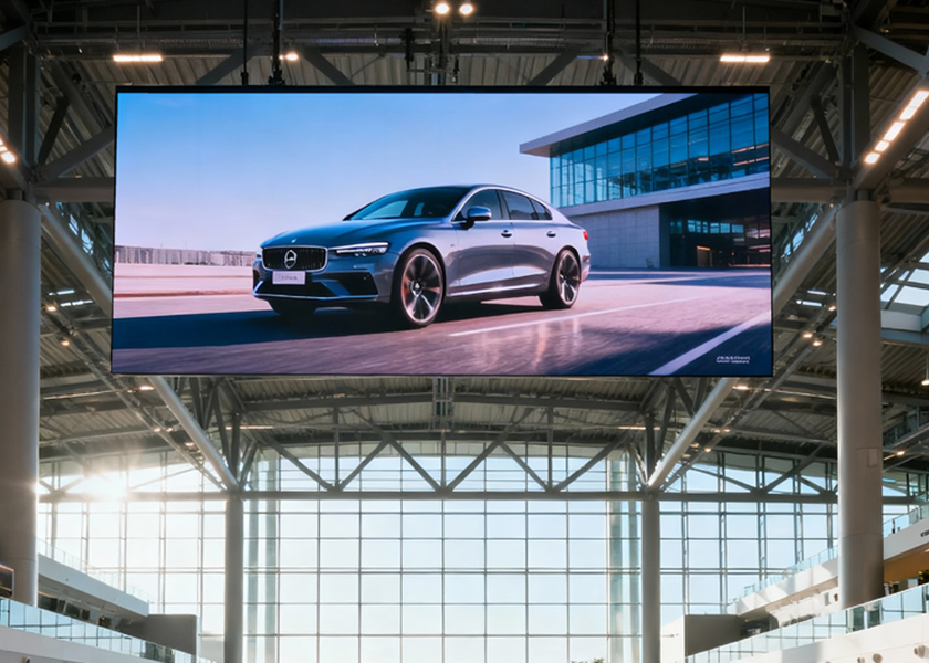 IN-D Series LED Display - Installation Example