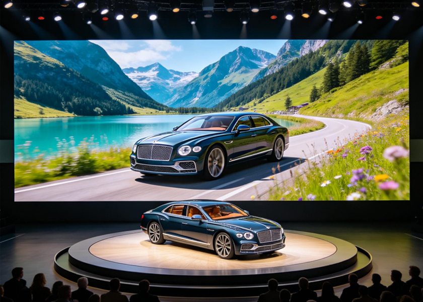 IN-E Series LED Display - Installation Example