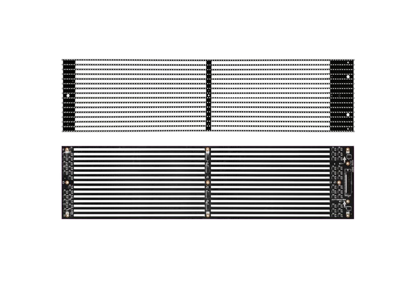 IN-T Series Transparent LED Display - Side View