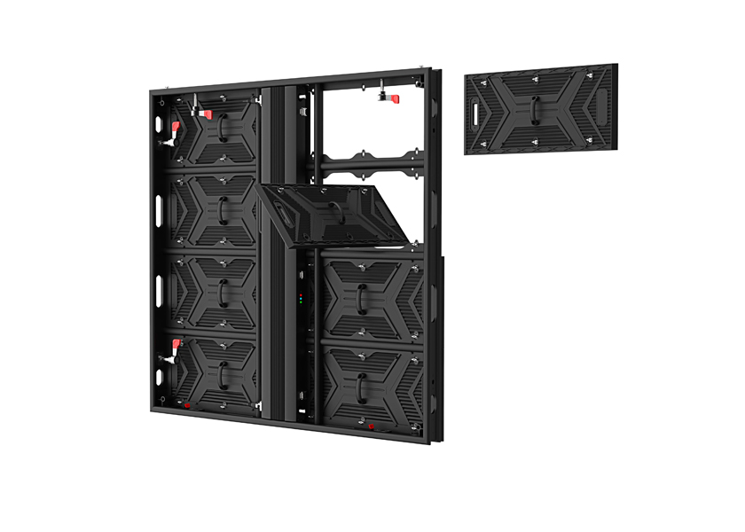 OU-A Series Outdoor LED Display - Side View