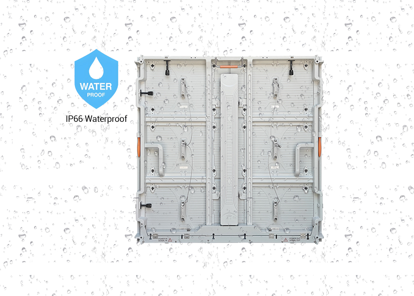 OU-B Series IP66 Waterproof Outdoor LED Screen - Weather Protection