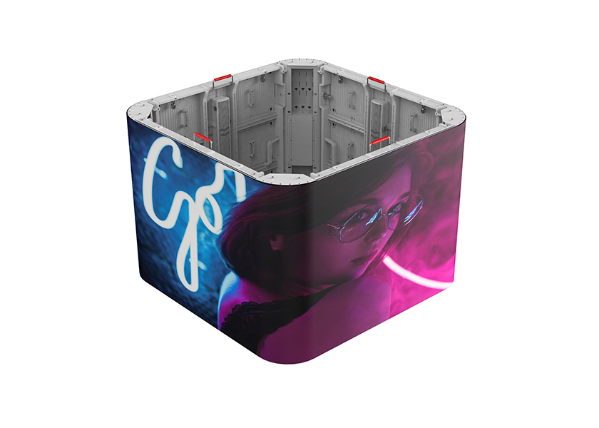 OU-B Series Outdoor LED Display - Installation Detail