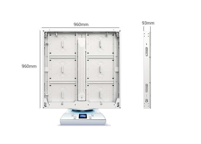 OU-C Series Outdoor LED Display - Ultra-Light 93mm Thin Cabinet