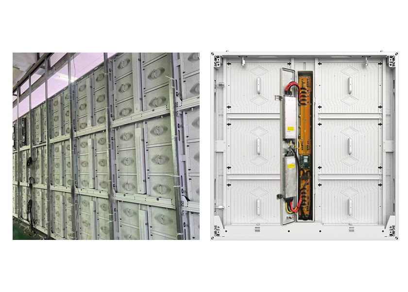 OU-C Series Outdoor LED Cabinet - Layout Diagram