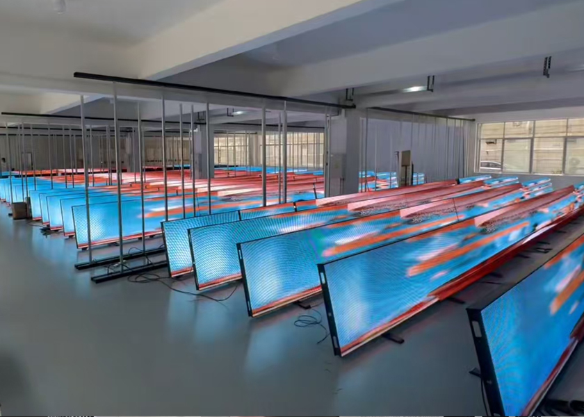 OU-E Series Outdoor LED Display - Cabinet Close-up