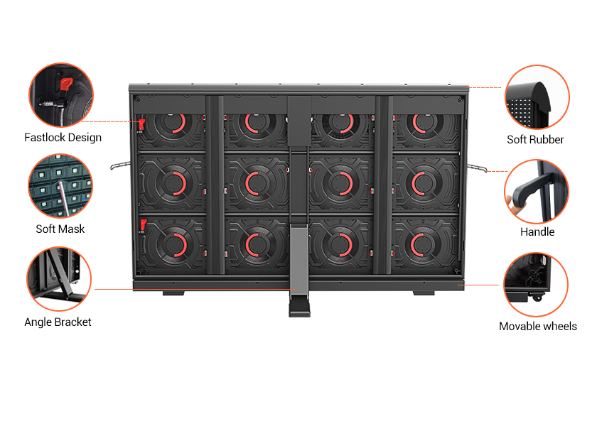 OU-E Series Outdoor LED Display - 4-Layer Physical Protection System