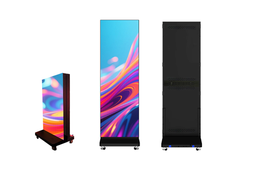 PO-A Series Poster LED Display - Foldable Half-Fold LED Poster Manufacturer