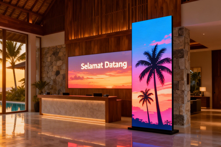4K UHD Digital Signage - Trade Show Application