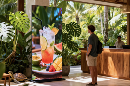 4K LED Poster - Corporate Event Registration