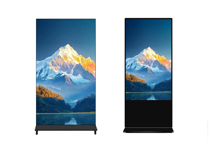 PO-D Series 4K LED Poster - Side View