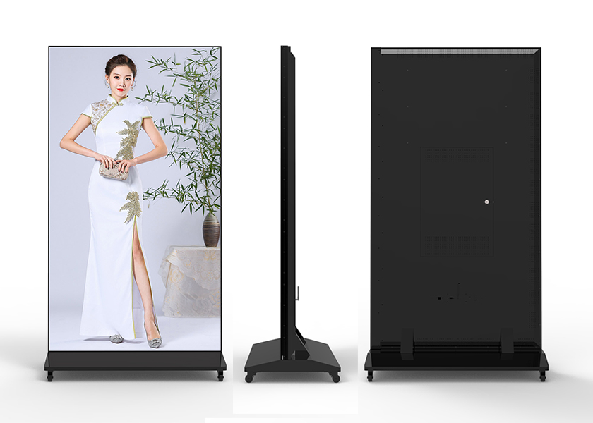 PO-D Series 4K LED Poster - Ultra-Narrow Border Detail