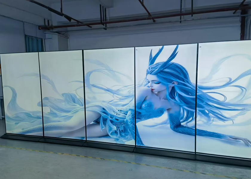 PO-D Series 4K LED Poster - Installation View