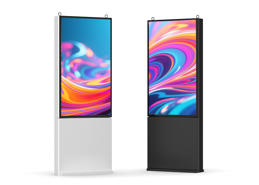 PO-E Series Outdoor LED Poster - Installation View