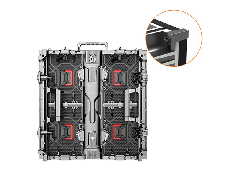 Anti-Collision Rental LED Display - Corner Protection