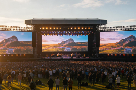 Rental LED Display - Trade Show Application