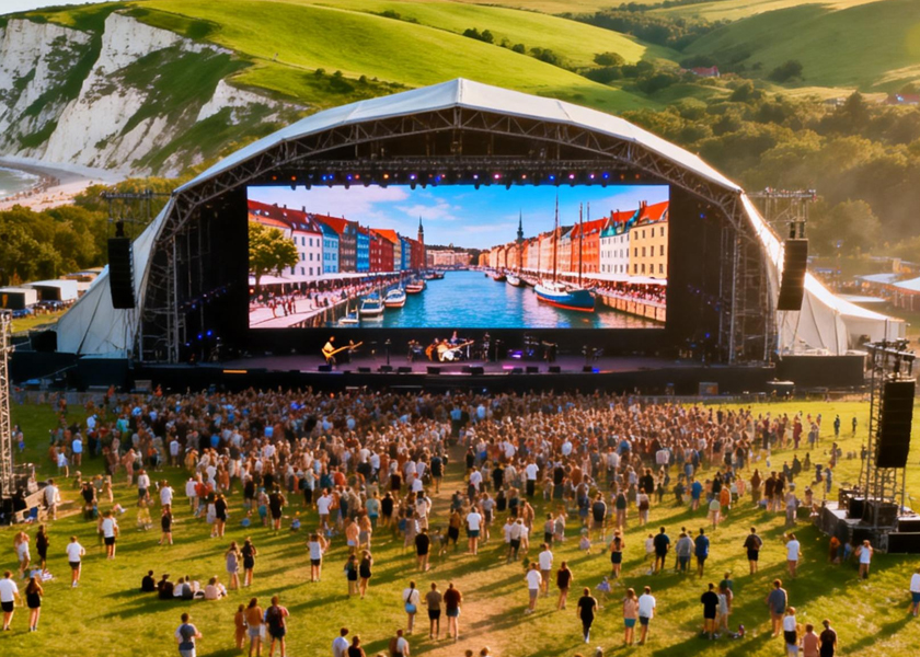 RE-B Series Rental LED Display - Cabinet Close-up