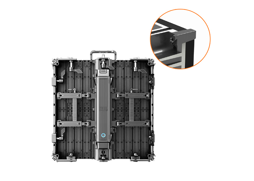 RE-C Series Corner Protection - Durable Rental LED Display