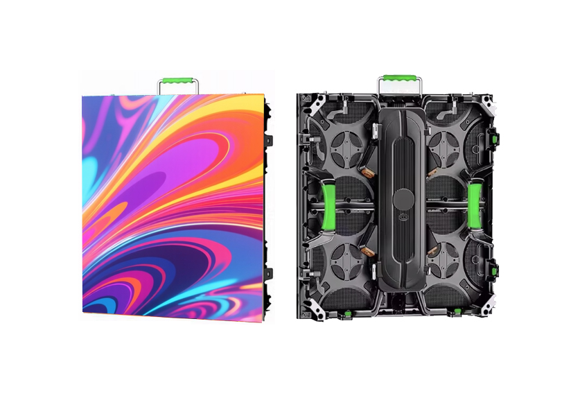 RE-D Series Rental LED Display - Side View with Flex Cable