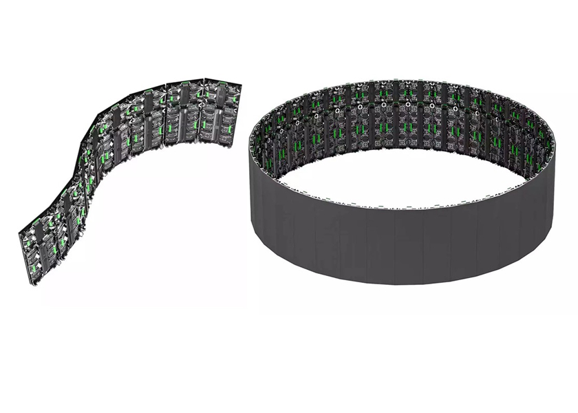 RE-D Series Rental LED Display - 90-Degree Right Angle Splicing