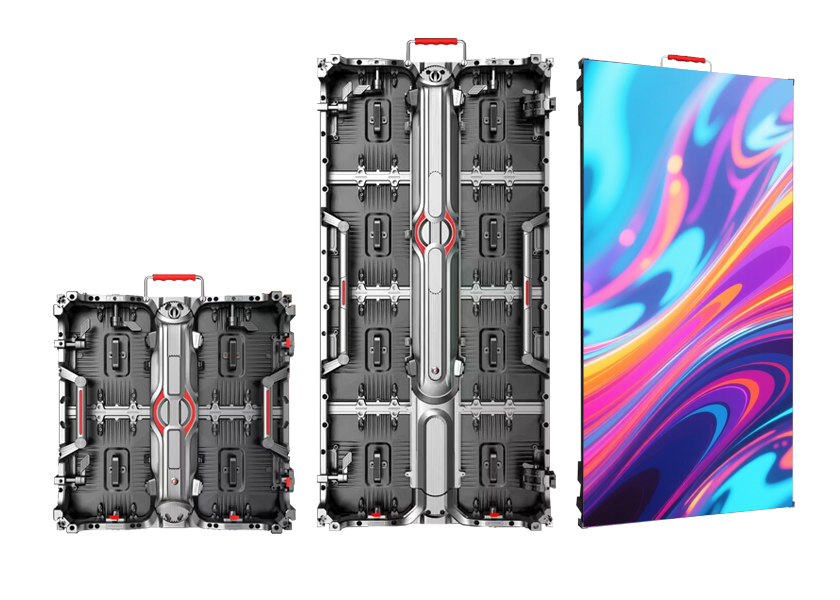 RE-E Series Rental LED Display - Modular Curved Stage Screen