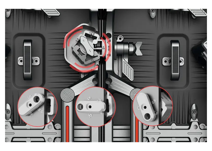 RE-E Series Curved Rental LED Display - Curved Installation -5° to +5°