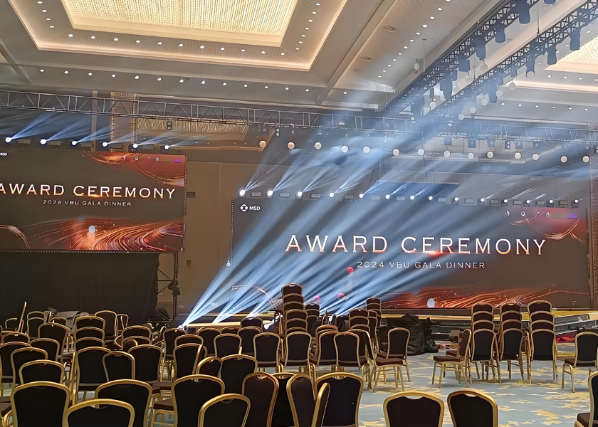 RE-F Series Rental LED Display - Cabinet Close-up