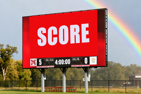 Multi-Column Mounted Outdoor LED Billboard - Large Format Display