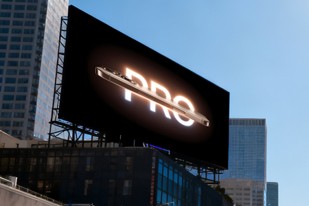 Floor-to-Ceiling Outdoor LED Display - Shopping Mall Installation