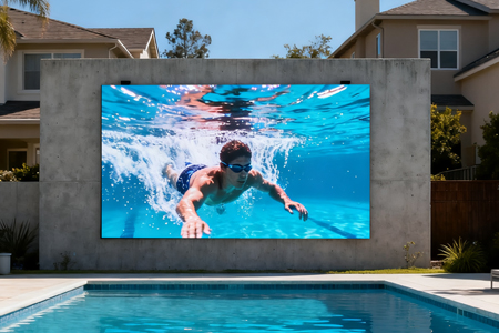 Surface-Mounted Outdoor LED Screen - Building Facade Display