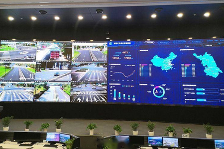 Dispatch Center LED Screen - Emergency Command Display