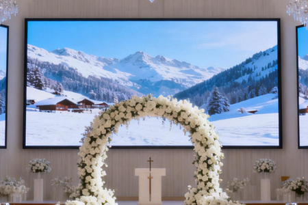 Church Sanctuary LED Screen - Religious Venue Display