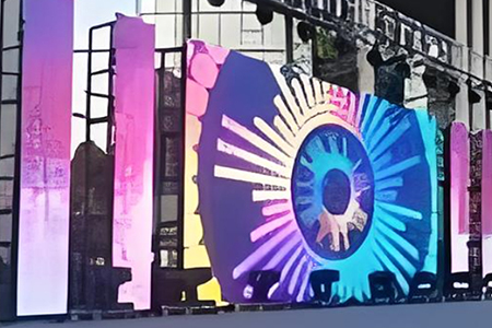 B-Frame LED Display Installation - Exhibition Trade Show Screen