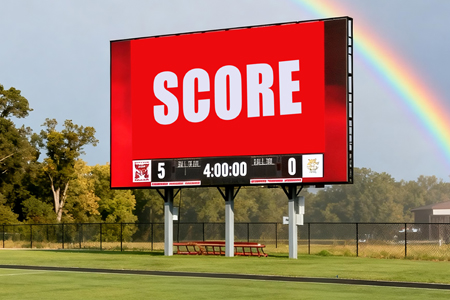 Outdoor Football Field LED Display - Stadium Scoreboard Screen Manufacturer
