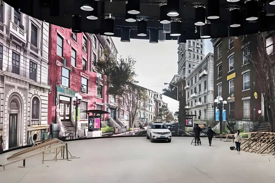 VR Photography LED Display - Virtual Background Screen